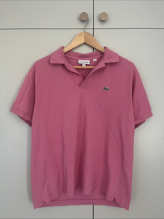 Lacoste Other - Lacoste Men's Rose Pink Polo Shirt with Crocodile Logo